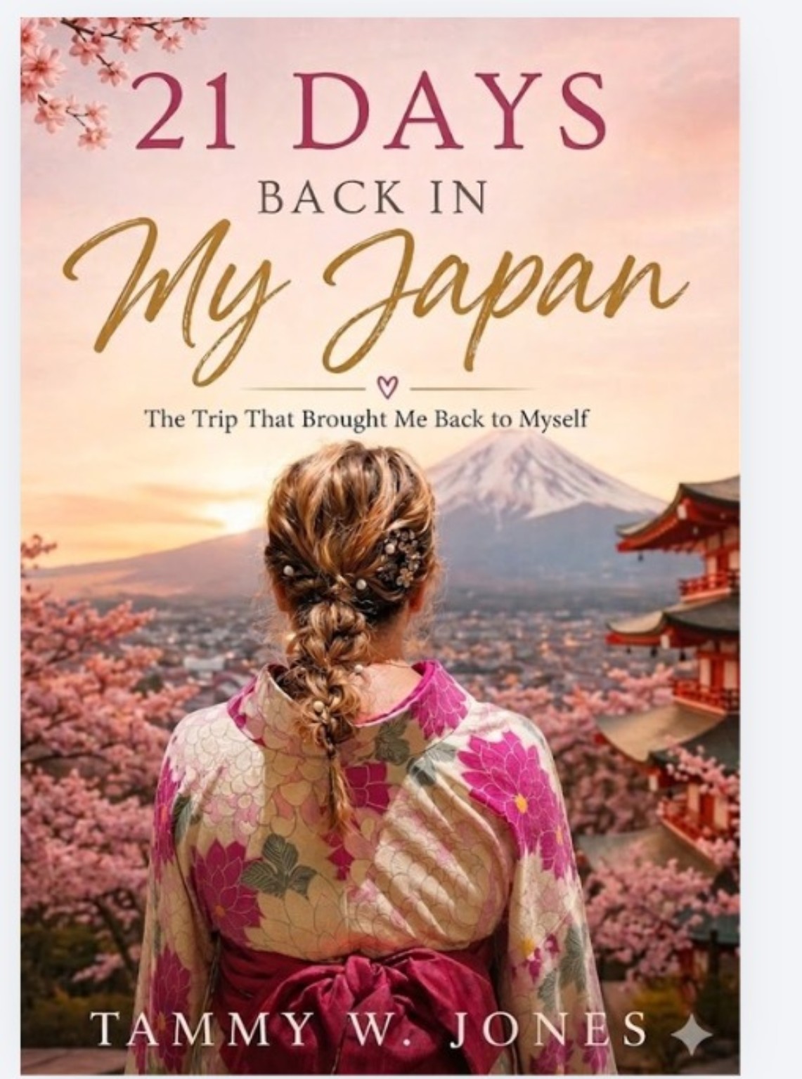 Cover of 21 Days Back in My Japan by Tammy W. Jones