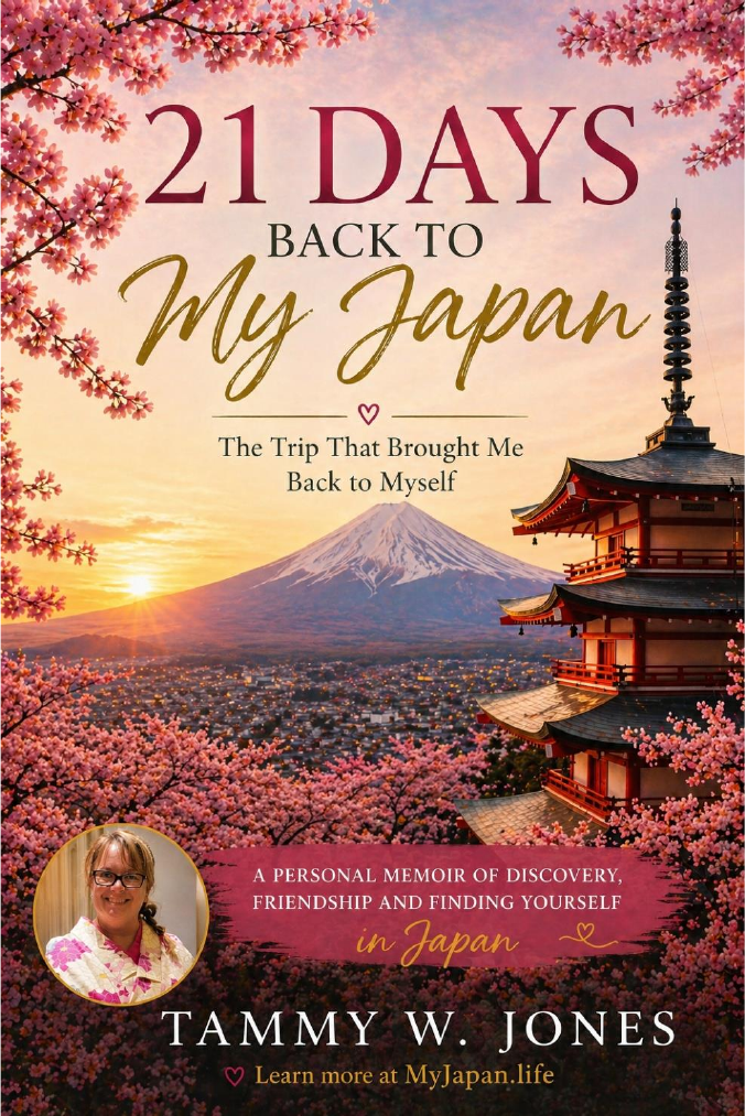Cover of 21 Days Back in My Japan by Tammy W. Jones