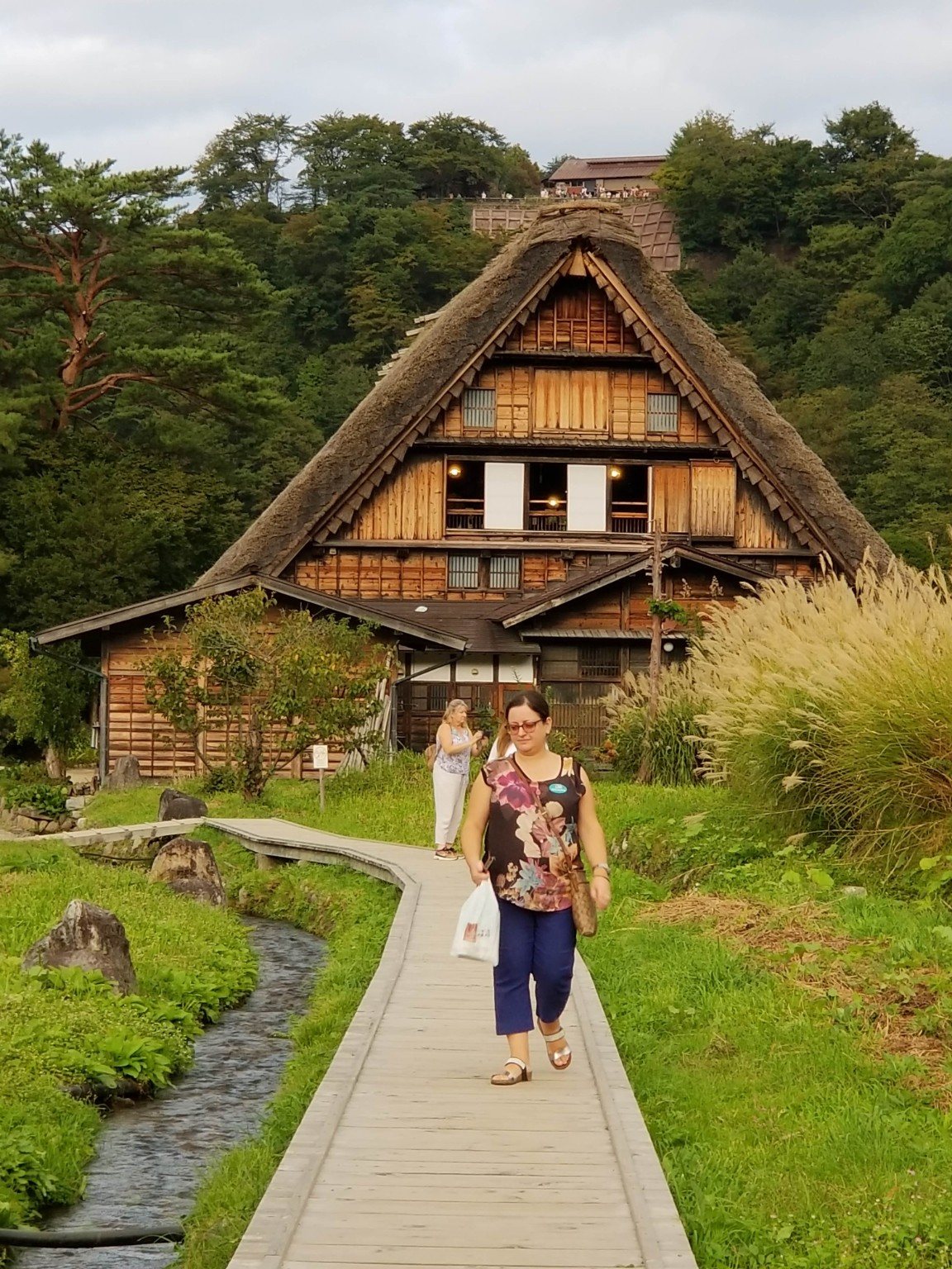 Traditional gassho-style farmhouse in Shirakawa-go